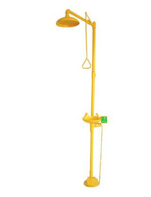 Quality  (304 stainless steel +ABS) Emergency eyewash & shower Composite factory