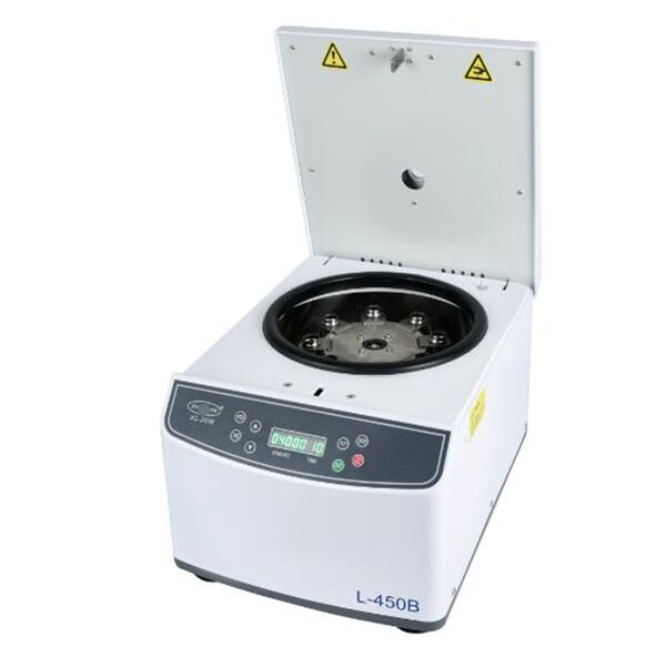 Silent and Constant Laboratory Centrifuges with RCF Calculation and Safety-Lock Lid