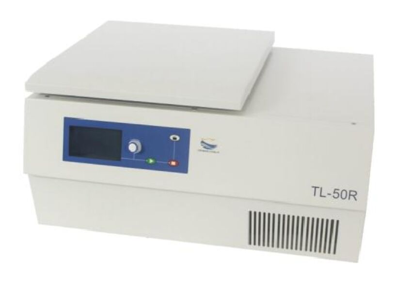 Tabletop Refrigerated Centrifuges with DC Brushless Motor and Lid Safety Device Offering Performance for Scientific Research