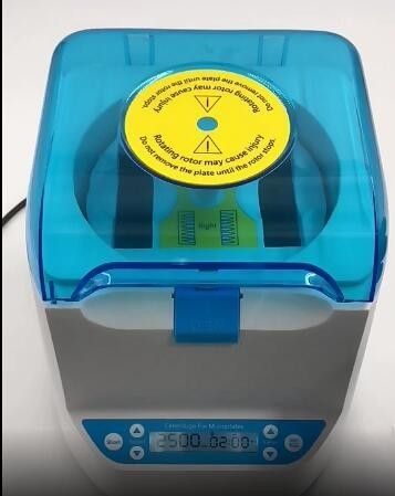 PCR Centrfiuge lab Mini 96 Well Micro Plate Medical Centfiuge Machine L-40