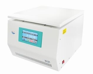 Touch Screen Lab Centrifuge Machine 21,000 rpm Centrifuge Tabletop  H-21